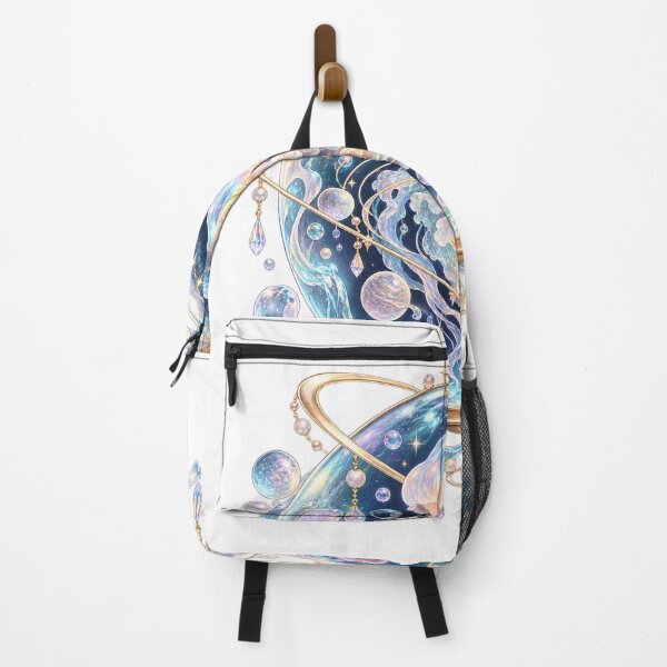 Aperçu de l'œuvre Cosmic Jelly Aquarium – Celestial Jellyfish Space Design créée et vendue par i7ssane.