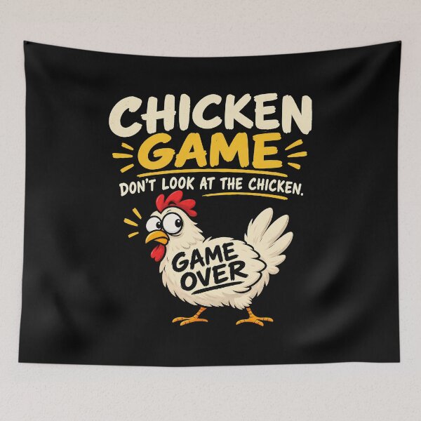 Item preview, Chicken Game Dont Look At The Chicken Game Over Funny  designed and sold by Photo-Sphere101.