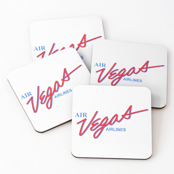 Item preview, Air Vegas Airlines Logo Red Script Lettering Aviation Brand designed and sold by Laura  R Reid.