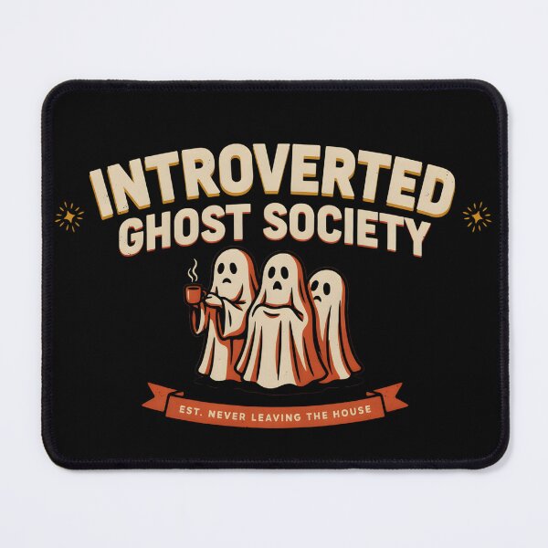 Item preview, Introverted Ghost Society Vintage Spooky Humor designed and sold by PAinTIENCE.