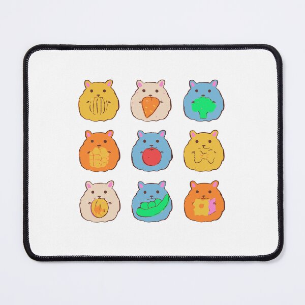 Item preview, Hamster Sticker Pack - Nine Stuffed Cheeks designed and sold by BysonDesigns.