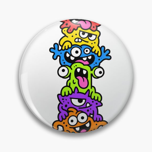 Item preview, Quirky Monster Totem designed and sold by Thai Vibe Studio.