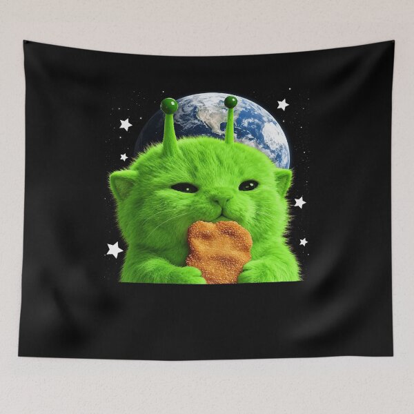 Item preview, Glorp Alien Cat Meme Funny designed and sold by ellapaintcoast.
