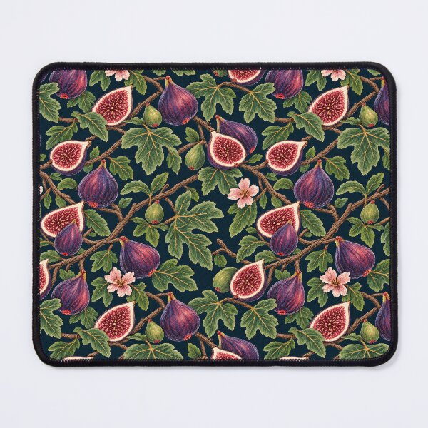 Item preview, Dark Fig Garden – Mediterranean Botanical Fruit Pattern designed and sold by Bodique.