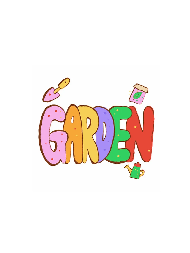 Thumbnail 4 of 4, iPhone Case, Garden - Hand-Lettered Riso Word designed and sold by BysonDesigns.