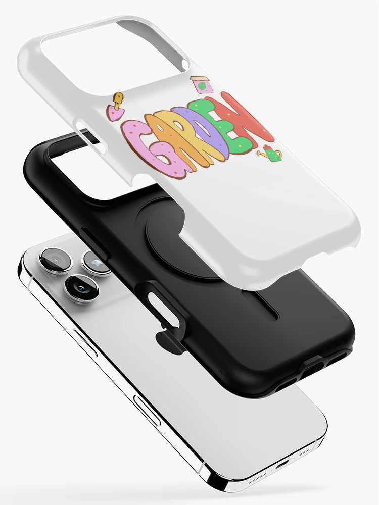 Thumbnail 2 of 4, iPhone Case, Garden - Hand-Lettered Riso Word designed and sold by BysonDesigns.