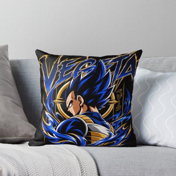 Artikelvorschau, Vegeta Blue Gold Super Saiyan Anime Emblem entworfen und verkauft von QubekShop.