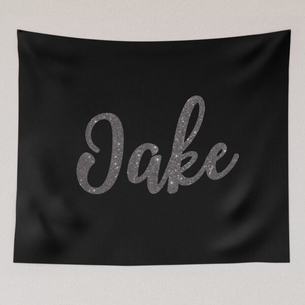 Item preview, Jake Gray Sparkly Custom Name Design designed and sold by CamilasPrints.