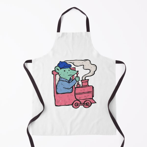 Item preview, Train Driver Rat at the Throttle designed and sold by BysonDesigns.