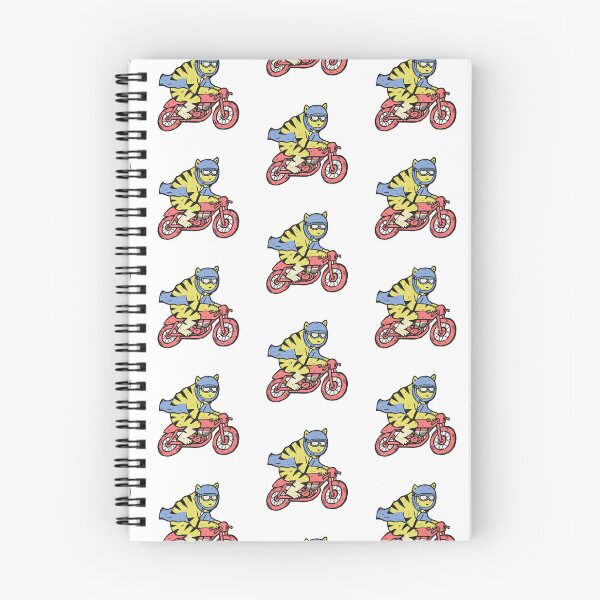 Item preview, Motorcycle Tiger Leaning into a Corner designed and sold by BysonDesigns.