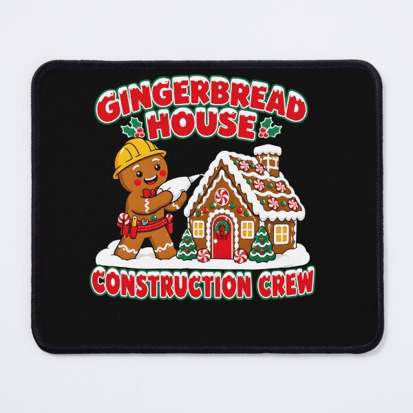 Item preview, Gingerbread House Construction Crew Cookies Baking Christmas designed and sold by clothesy7.