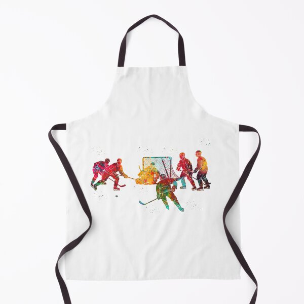 Item preview, Ice Hockey Team Watercolor Art designed and sold by Liededrom..