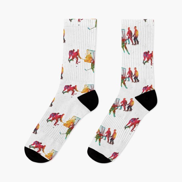 Item preview, Ice Hockey Team Watercolor Art designed and sold by Liededrom..
