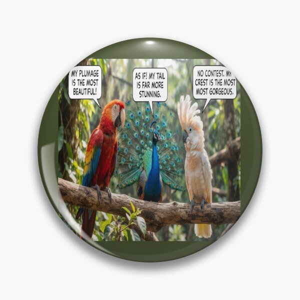 Item preview, Funny Bird Beauty Contest designed and sold by AfresStudio.