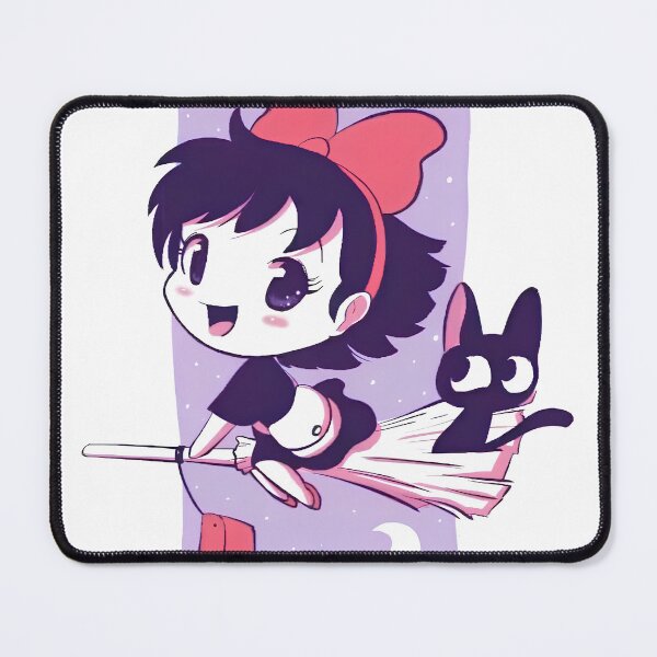 Item preview, kawaii art chibi girl [[kiki's]] -%[ghiblis]%- flying aways cats designed and sold by Wholanshop.