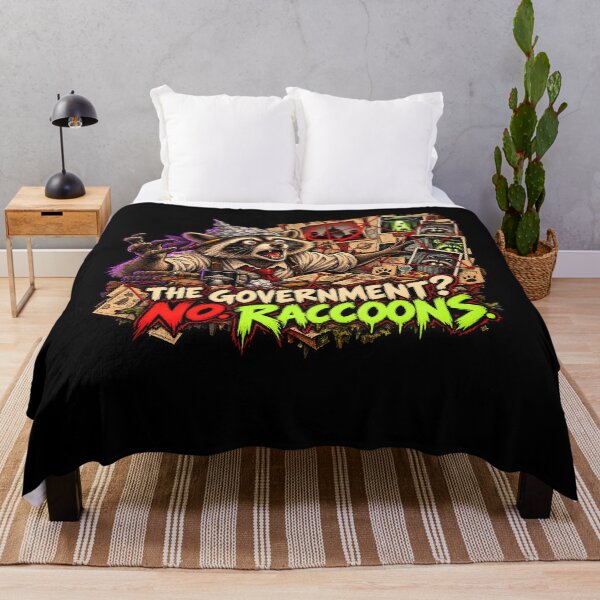 Item preview, The Government? No, Raccoons designed and sold by Pandaburba.