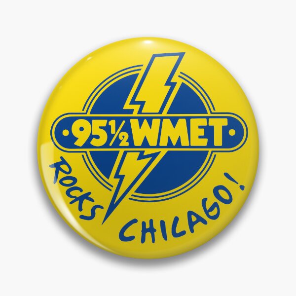 Item preview, Defunct WMET 95 1/2 Chicago Classic Rock Radio Station designed and sold by darklordpug.