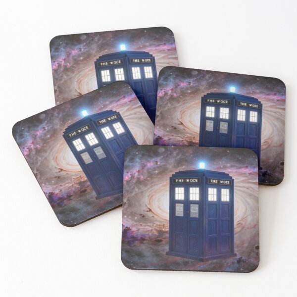 Aperçu de l'œuvre Docteur Who TARDIS Galaxie créée et vendue par Creepy Princess Creations.