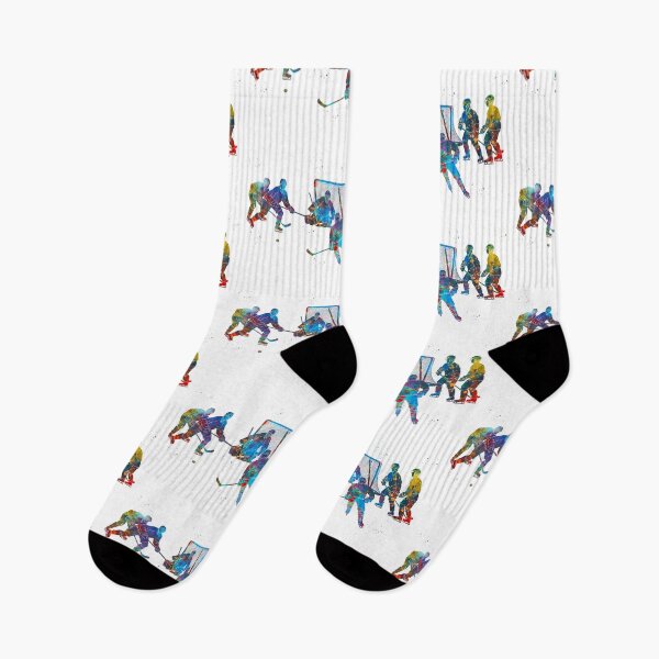 Item preview, Ice Hockey Team Watercolor Art designed and sold by Liededrom..