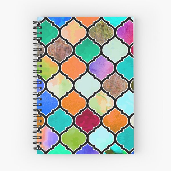 Item preview, Multicoloured Moroccan Tiles Two designed and sold by Totaldannation.
