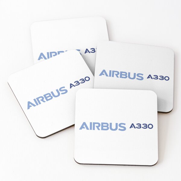 Item preview, Airbus A330 Logo Light Blue Navy Wordmark Widebody Aircraft Brand designed and sold by Laura  R Reid.