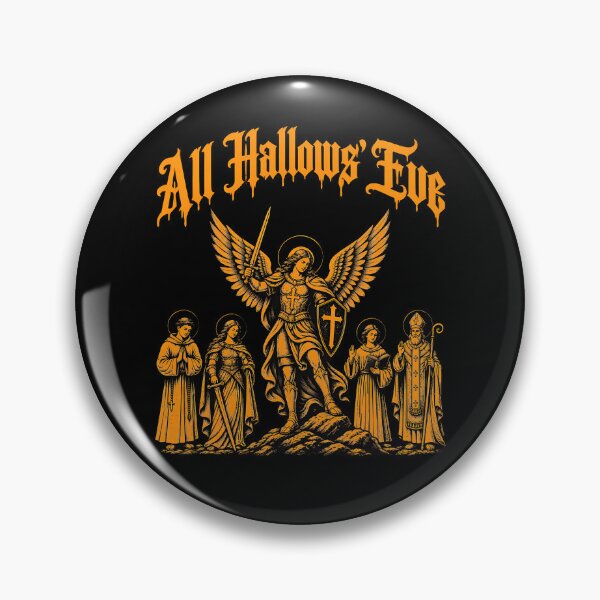 Item preview, All Hallows' Eve Saint Procession Catholic Christian Holiday designed and sold by michealhunttt.