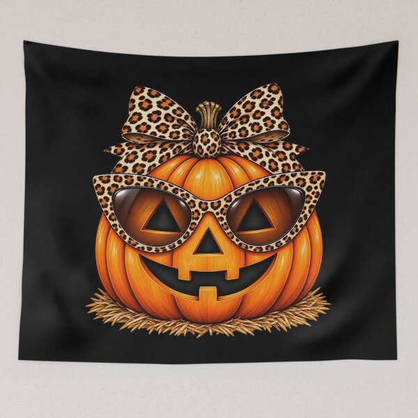Item preview, Spooky Vibes Halloween Skeleton & Ghost – Cute Creepy Pumpkin Design designed and sold by JeraiffsonCorner .