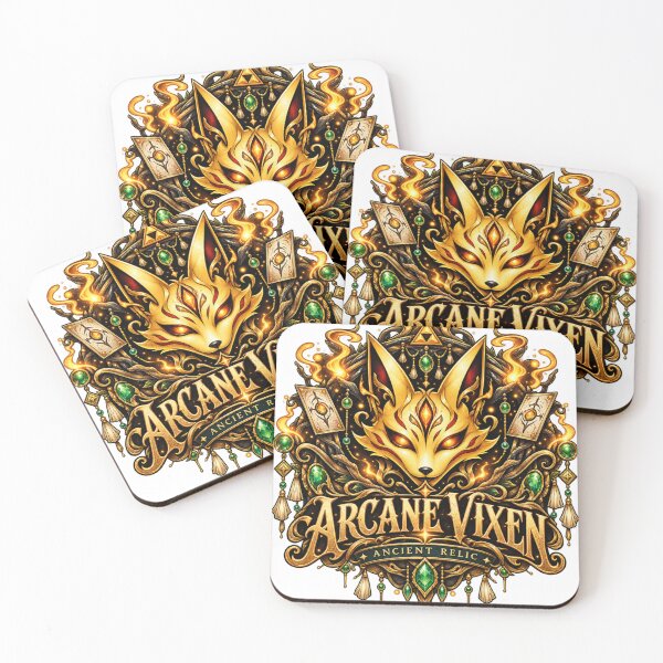 Item preview, Arcane Vixen: Ancient Relic Spirit Crest designed and sold by ZayCreates.