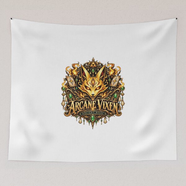 Item preview, Arcane Vixen: Ancient Relic Spirit Crest designed and sold by ZayCreates.