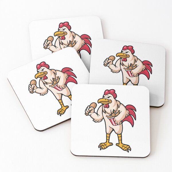 Item preview, rooster mascot fried chicken designed and sold by anggapajar.