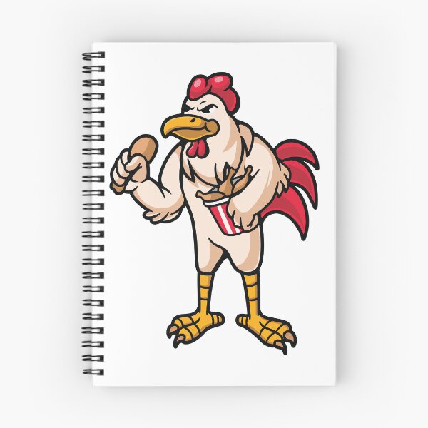 Item preview, rooster mascot fried chicken designed and sold by anggapajar.