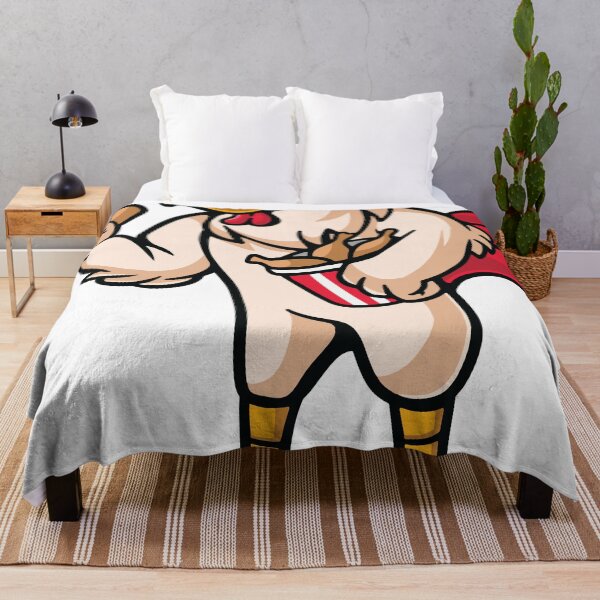 Item preview, rooster mascot fried chicken designed and sold by anggapajar.