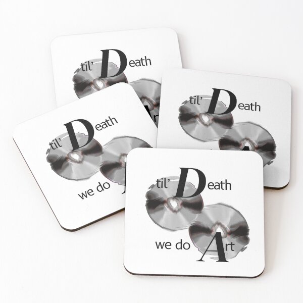 Item preview, Til' Death We Do Art | Edgy Vinyl Streetwear Design designed and sold by NatsDigitalCo.