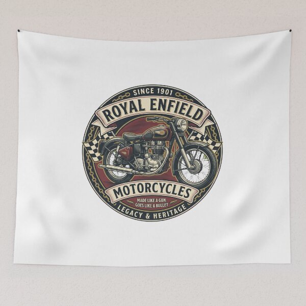 Item preview, Royal Enfield Classic Motorcycle Culture designed and sold by enzoade.