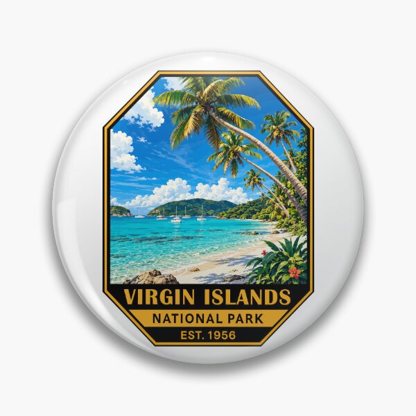 Item preview, Virgin Islands National Park Caribbean Beach Shirt designed and sold by Gideon Emmerich.