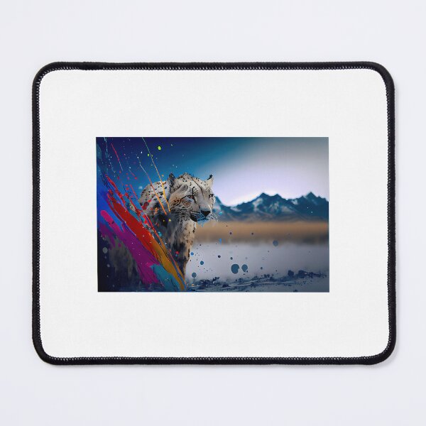 Item preview, Snow Leopard Showdown designed and sold by riyao-rourke.