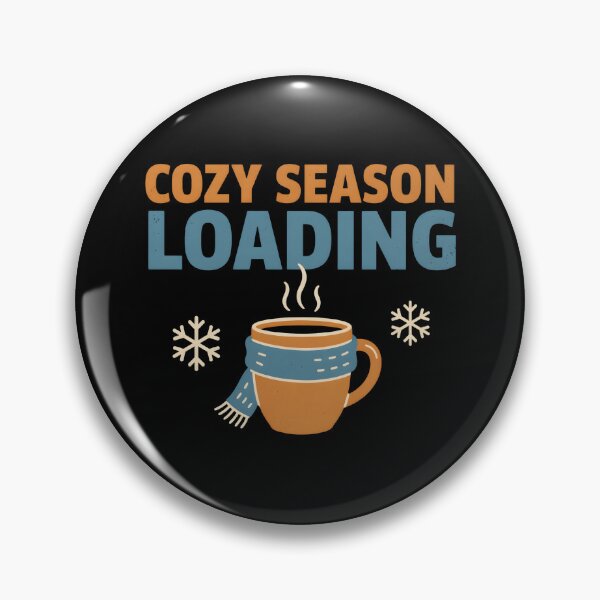 Item preview, Cozy Season Loading Retro Winter Humor designed and sold by PAinTIENCE.