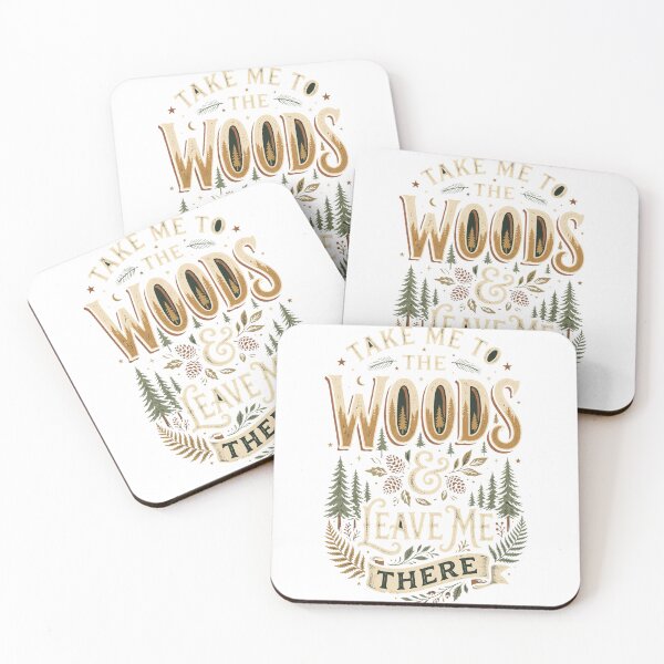 Item preview, Take Me To The Woods And Leave Me There Funny Camping T-Shirt designed and sold by FitEnvy.