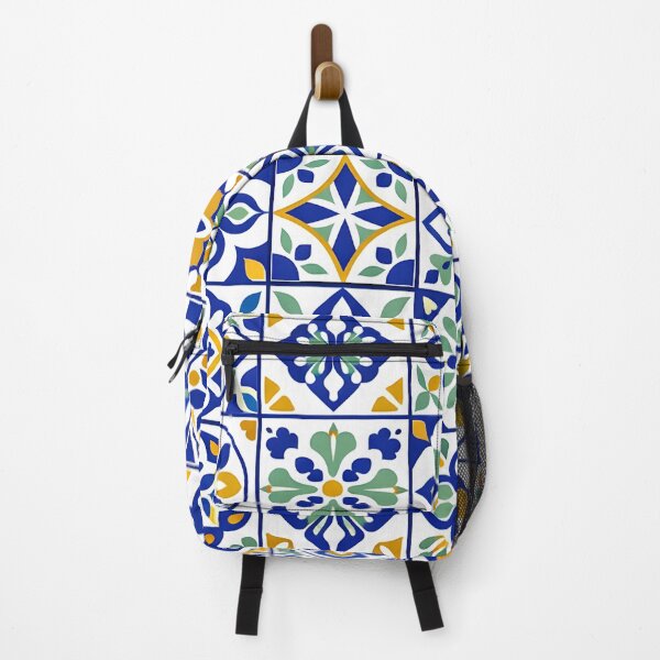 Item preview, Seamless Mediterranean ceramic azulejo tile pattern background designed and sold by homydesign.