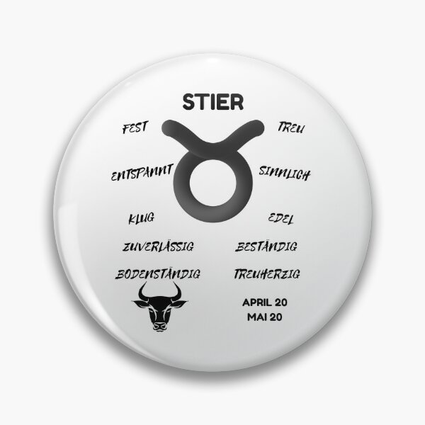 Artikelvorschau, Stier Sternzeichen Astrologie Horoskop Symbol - Classic Black & White entworfen und verkauft von ZODIARA.