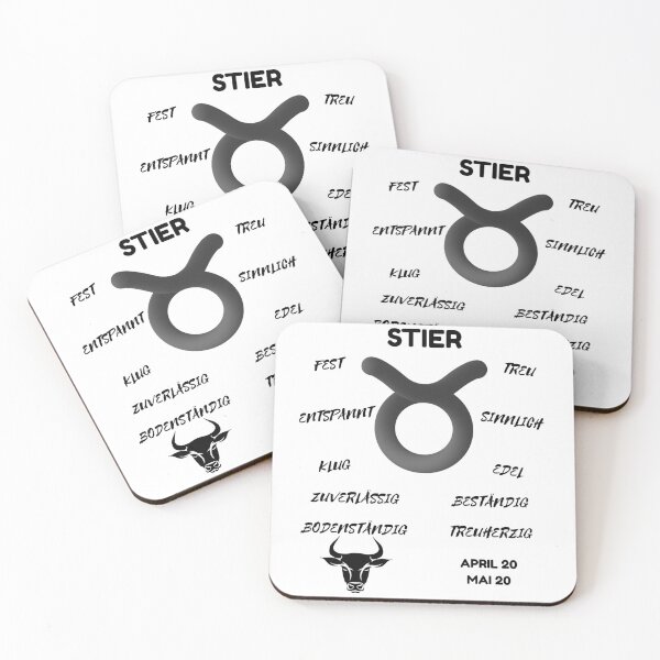 Artikelvorschau, Stier Sternzeichen Astrologie Horoskop Symbol - Classic Black & White entworfen und verkauft von ZODIARA.
