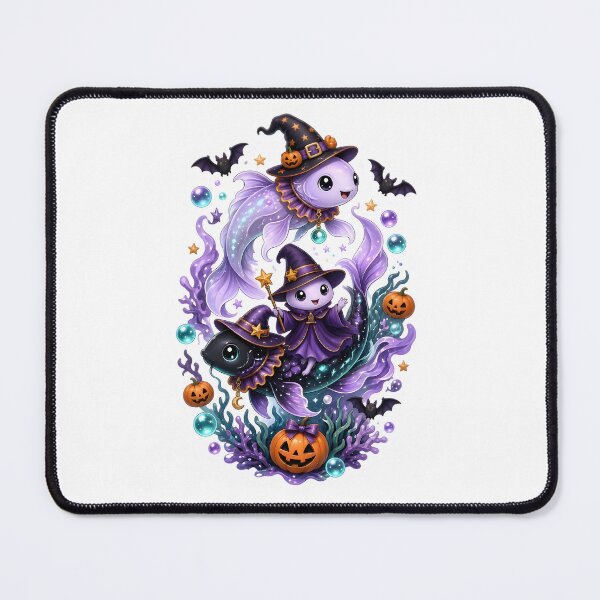 Item preview, Pisces Halloween Cute Fluffy Fish designed and sold by Zodiac Celestial Art.