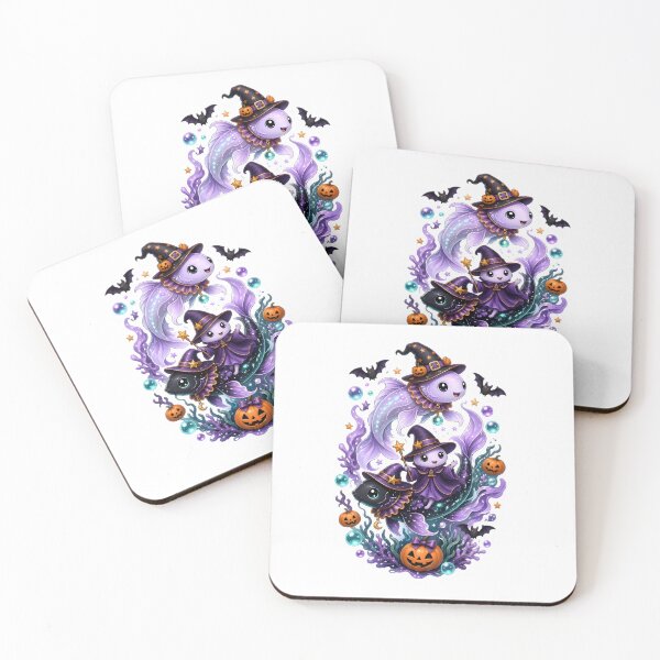 Item preview, Pisces Halloween Cute Fluffy Fish designed and sold by Zodiac Celestial Art.