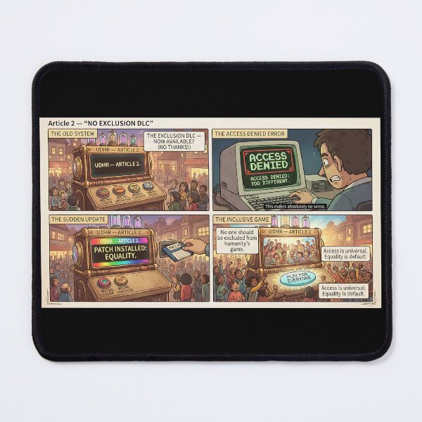 Item preview, A game for everyone: Patch installed for equality designed and sold by Mianku | Für das Leben.