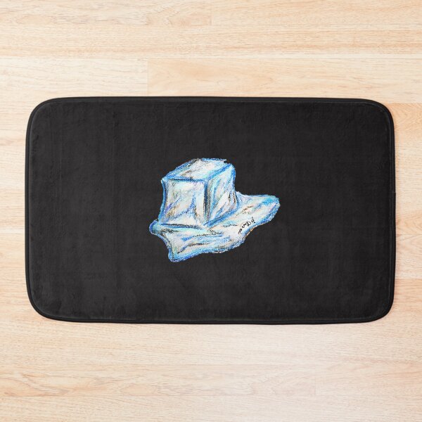 Artikelvorschau, Coole Eiswürfelillustration mit realistischen Wassertropfen und frostiger Textur entworfen und verkauft von Flamesxheart.