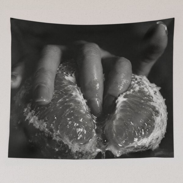 Item preview, Hand + Orange Pareidolia designed and sold by NickWhittleArt.