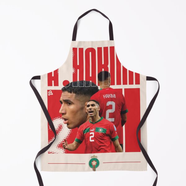Item preview, Achraf Hakimi Football Club Original Custom Vintage Poster Wall Art designed and sold by Cool Robot Bro..