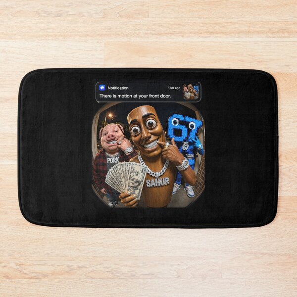 Item preview, There is Motion at Your Front Door Triple T John Pork 67 Meme designed and sold by ellapaintcoast.