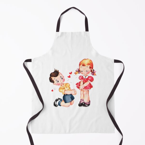 Item preview, Vintage Valentine With Boy And Girl designed and sold by riyao-rourke.