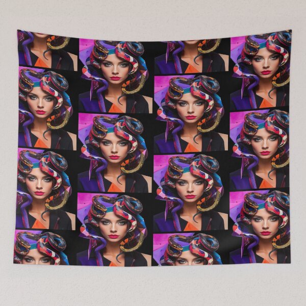 Item preview, Medusa's Gaze Abstract Geometric designed and sold by LiskoDesign.